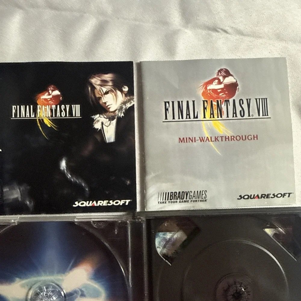 Squaresoft Final Fantasy VIII PS1 Role Playing Manual Included Tested